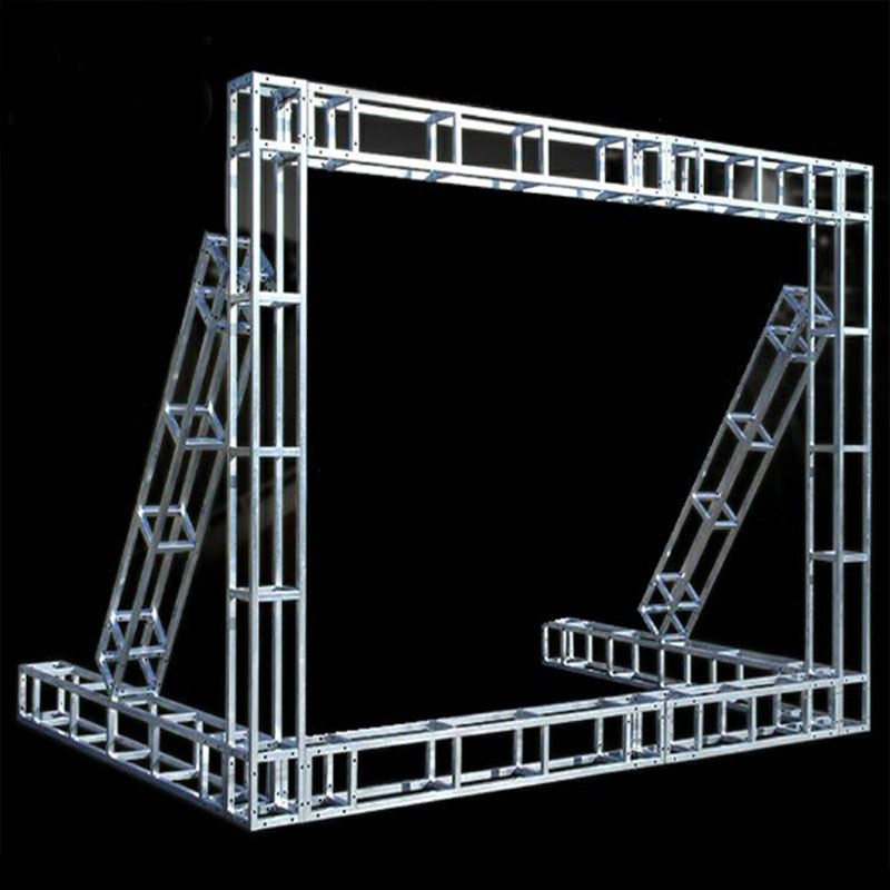 Metal Frame Stand with Custom Backdrop